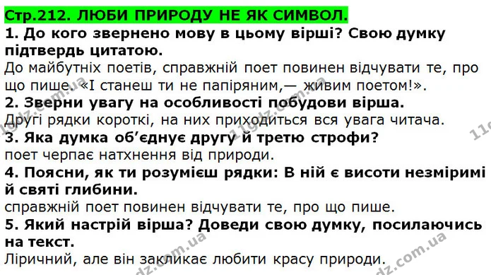 1. Коли і де народився Максим Рильський? — ГДЗ Українська література 5 клас Коваленко 2018