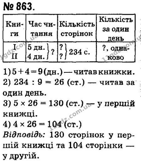 ГДЗ Математика 4 клас Оляницька 2015 — ГДЗ Математика 4 клас Оляницька 2015