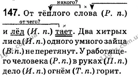 147 — ГДЗ Русский язык 4 класс Сильнова, Каневская 2015