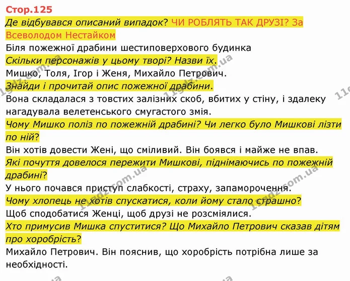 Де відбувався описаний випадок? ЧИ РОБЛЯТЬ ТАК ДРУЗІ? За Всеволодом Нестайком — ГДЗ Українська мова 4 клас Вашуленко 2021 2 частина