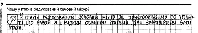 Стор. 39 — 9 — ГДЗ Робочий зошит Біологія 7 клас Задорожний — ГДЗ Робочий зошит Біологія 7 клас Задорожний