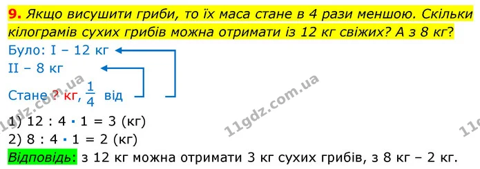 9 — ГДЗ Математика 3 клас Листопад 1-2 ч.