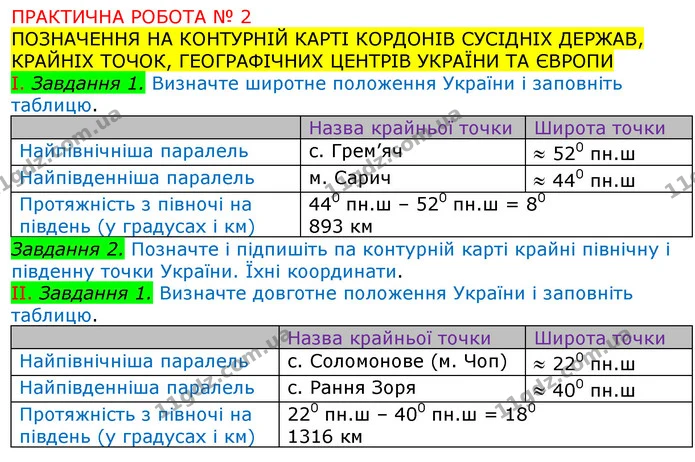 Пр.2 (1) — ГДЗ Зошит Географія 8 клас Топузов — ГДЗ Зошит Географія 8 клас Топузов