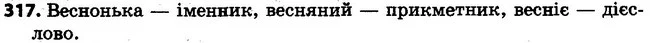 317 — ГДЗ Українська мова 4 клас Варзацька
