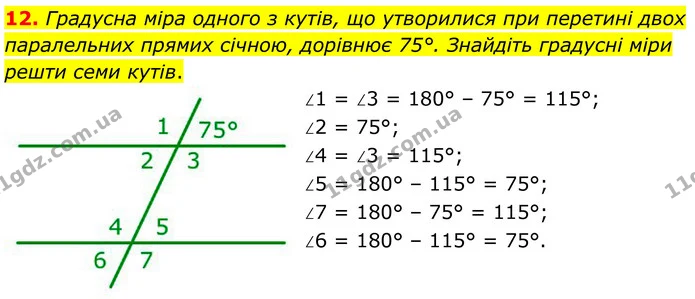 12 — ГДЗ Геометрія 8 клас Істер
