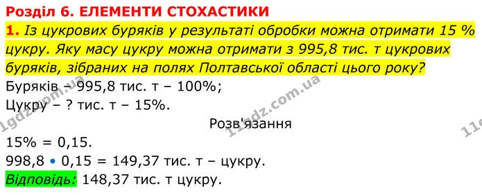 1 — ГДЗ Алгебра 7 клас Тарасенкова 2024