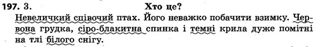 197 — ГДЗ Українська мова 4 клас Варзацька