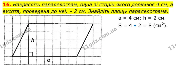 16 — ГДЗ Геометрія 8 клас Істер