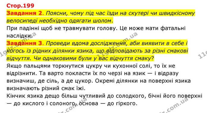 Стор. 199 — 2-3 — ГДЗ Пізнаємо природу 6 клас Коршевнюк — ГДЗ Пізнаємо природу 6 клас Коршевнюк