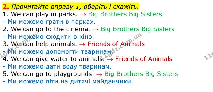 Стор. 30 — 2 — ГДЗ Англійська мова 3 клас Мітчелл — ГДЗ Англійська мова 3 клас Мітчелл