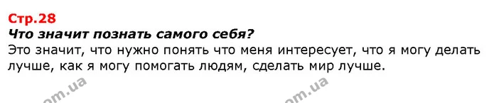 Что значит познать самого себя? — ГДЗ Я исследую мир 1 класс Гильберг