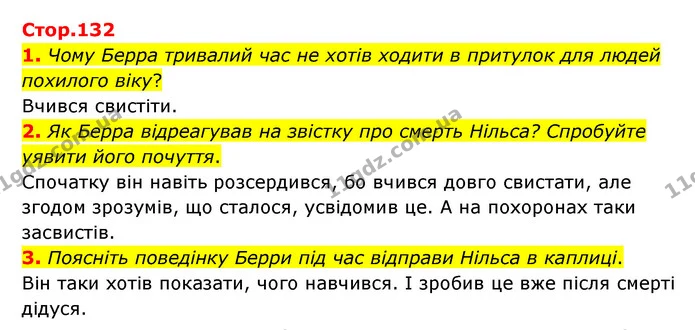 1. Чому Берра тривалий час не хотів ходити в притулок для людей похилого віку? — ГДЗ Зарубіжна література 6 клас Ніколенко