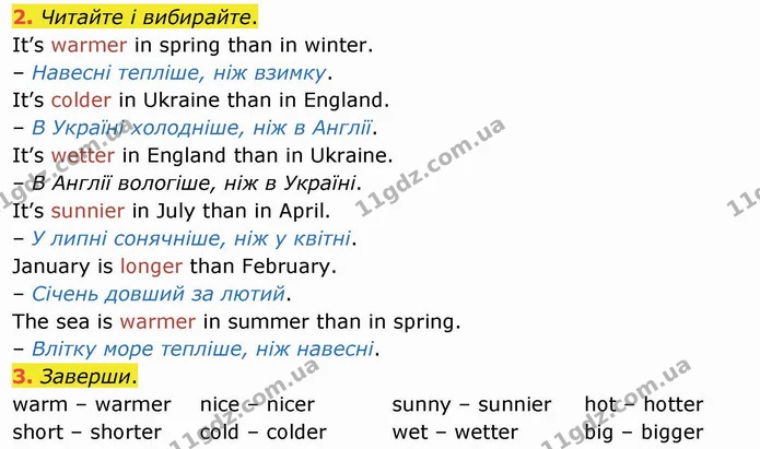 2. Читайте і вибирайте. — ГДЗ Англійська мова 4 клас Карпюк НУШ