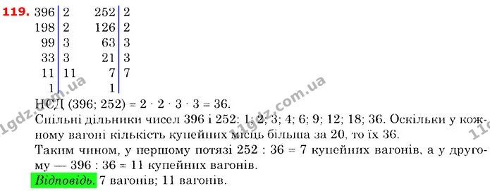 ГДЗ Математика 6 клас Істер — ГДЗ Математика 6 клас Істер