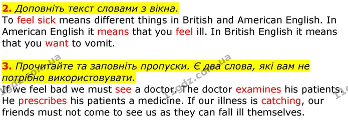 Стор. 31 — 2-3 — ГДЗ Робочий зошит Англійська мова 7 клас Ходаковська, Несвіт — ГДЗ Робочий зошит Англійська мова 7 клас Ходаковська, Несвіт