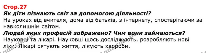 Чим відрізняються люди, зображені на малюнку? Чим вони схожі? — ГДЗ Я досліджую світ 1 клас Гільберг