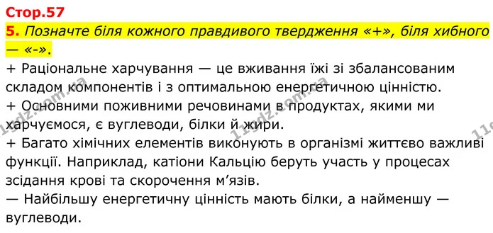 1. Позначте правильну відповідь. Допоможе вам у цьому анімація. — частина 5 — ГДЗ Робочий зошит Біологія 8 клас Тагліна (2025)