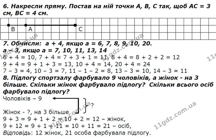 Стор. 19 — 6-8 — ГДЗ Математика 2 клас Лишенко — ГДЗ Математика 2 клас Лишенко