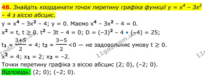 48 — ГДЗ Алгебра 8 клас Істер