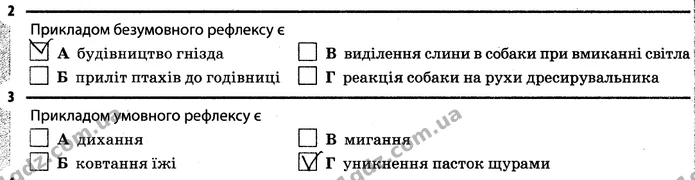 Стор. 54 — 2-3 — ГДЗ Робочий зошит Біологія 7 клас Задорожний — ГДЗ Робочий зошит Біологія 7 клас Задорожний