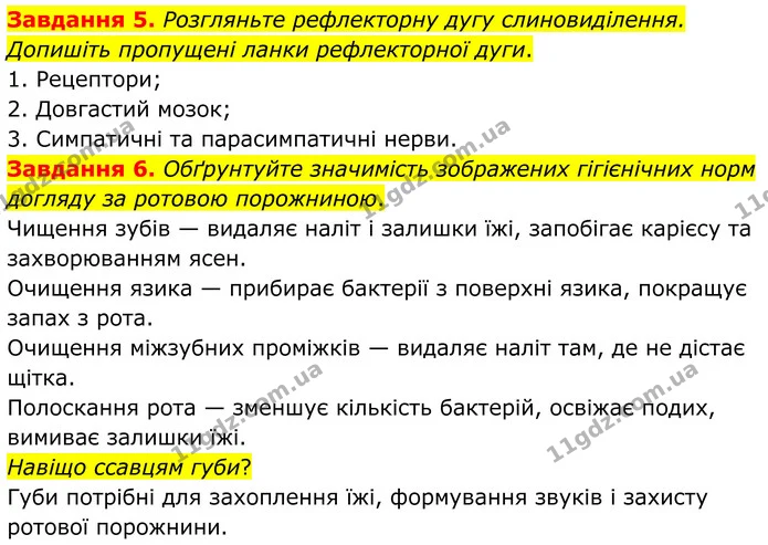 Стор. 55 — 5-6 — ГДЗ Робочий зошит біологія 8 клас Мирна — ГДЗ Робочий зошит біологія 8 клас Мирна