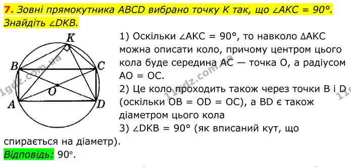 7 — ГДЗ Геометрія 8 клас Істер