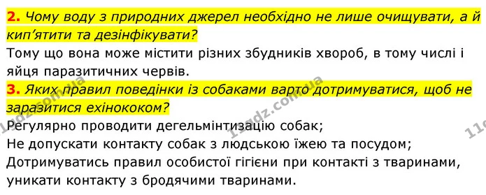 2. Чому воду з природних джерел необхідно не лише очищувати, а й кип’ятити та дезінфікувати? — ГДЗ Біологія 7 клас Тагліна