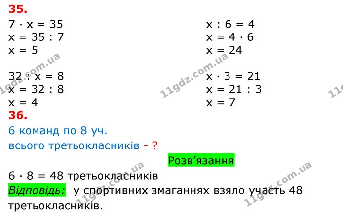 ГДЗ Математика 3 клас Оляницька 1 та 2 частини — ГДЗ Математика 3 клас Оляницька 1 та 2 частини