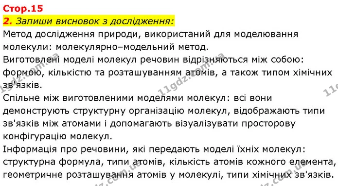 2. Запиши висновок з дослідження: — ГДЗ Робочий зошит Пізнаємо природу 6 клас Коршевнюк
