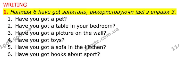 Стор. 29 — 1 (2) — ГДЗ Англійська мова 5 клас Коста Джоанна — ГДЗ Англійська мова 5 клас Коста Джоанна