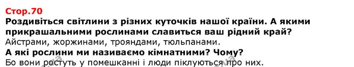 Роздивіться світлини з різних куточків нашої країни. А якими прикрашальними рослинами славиться ваш рідний край? — Решебник Я досліджую світ 1 клас Грущинська
