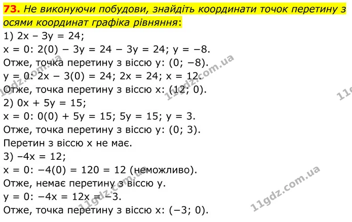 73 — ГДЗ Алгебра 8 клас Істер