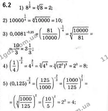 6.2 Доведіть, що многочлен A (x) = 2x4 – x3 + 2x2 + 1 ділиться націло на многочлен B (x) = x2 – x + 1. — ГДЗ Алгебра 10 клас Мерзляк 2018 (Поглиблений)