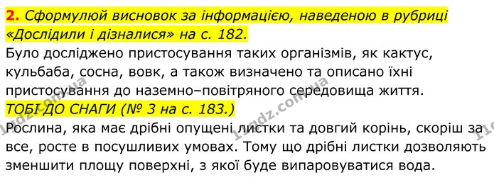 Стор. 60 — 3 — ГДЗ робочий зошит Пізнаємо природу 5 клас Коршевнюк — ГДЗ робочий зошит Пізнаємо природу 5 клас Коршевнюк