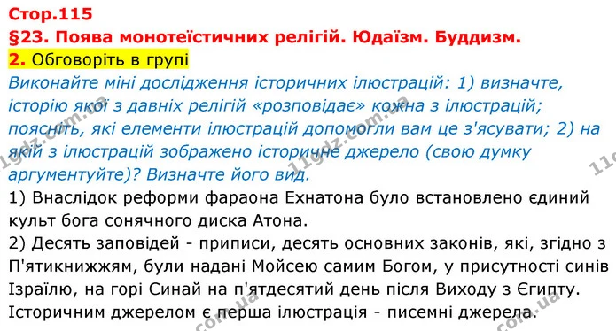 2. Обговоріть в групі — Історія України Всесвітня історія 6 клас Щупак