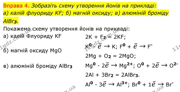 §20 Впр.4 — ГДЗ Хімія 8 клас Григорович 2021 — ГДЗ Хімія 8 клас Григорович 2021