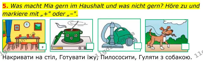 5. Beschreibe deine Schule nach dem Plan im Lehrbuch (S. 37, Üb. 7). — ГДЗ робочий зошит Німецька мова 8 клас Сотникова