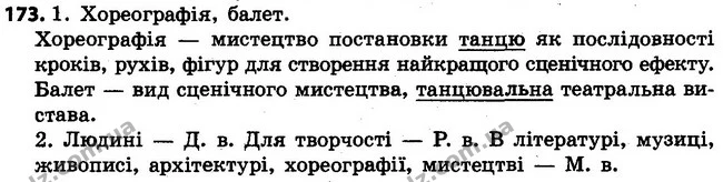 173 — ГДЗ Українська мова 4 клас Варзацька
