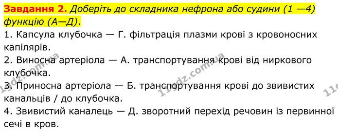 Стор. 69 — 2 — ГДЗ робочий зошит Біологія 8 клас Андерсон — ГДЗ робочий зошит Біологія 8 клас Андерсон