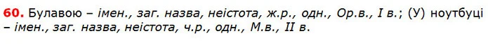 60 — ГДЗ Українська мова 5 клас Глазова 2018 — ГДЗ Українська мова 5 клас Глазова 2018