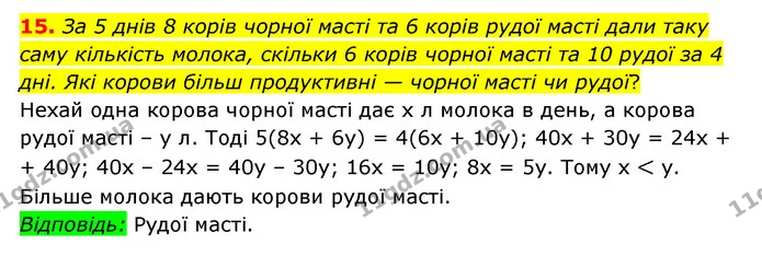15 — ГДЗ Математика 6 клас Істер 2023 1-2 ч.