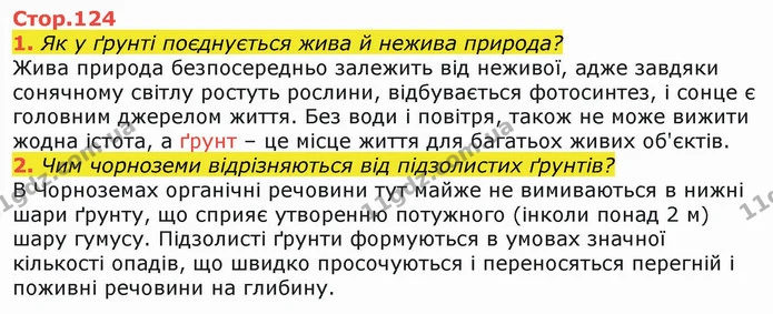 Стор. 124 — 1-2 — ГДЗ Я досліджую світ 4 клас Гільберг 1-2 ч. — ГДЗ Я досліджую світ 4 клас Гільберг 1-2 ч.