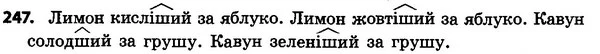 247 — ГДЗ Українська мова 4 класс Хорошковська, Воскресенська 2015