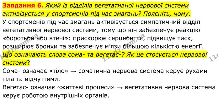 Стор. 26 — 6 — ГДЗ Робочий зошит біологія 8 клас Мирна — ГДЗ Робочий зошит біологія 8 клас Мирна