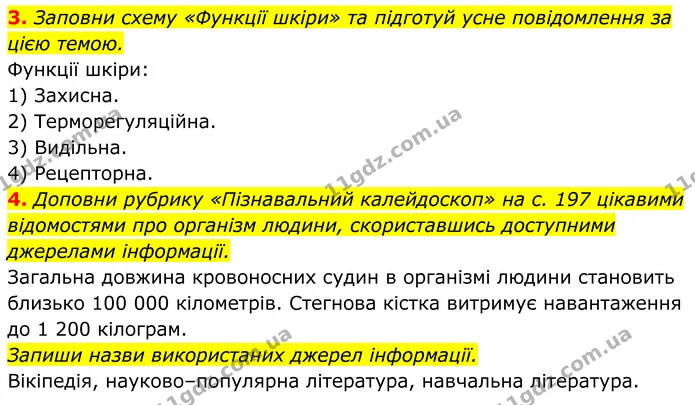 2. Склади «хмаринку слів» із назв відомих тобі органів людини. Усно опиши значення кожного з цих органів. — ГДЗ робочий зошит Пізнаємо природу 5 клас Коршевнюк