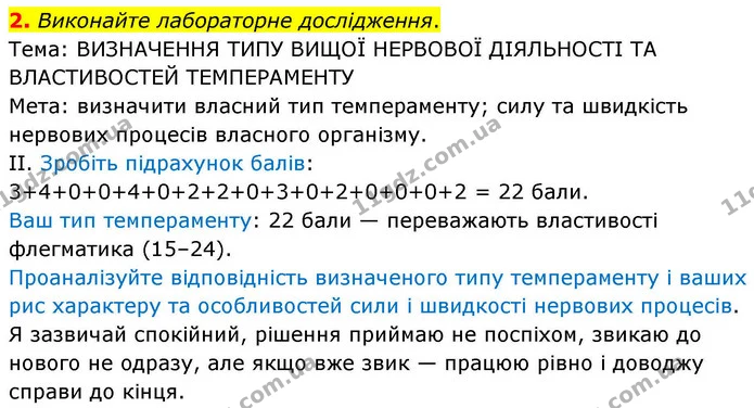 2. Виконайте лабораторне дослідження. — ГДЗ Робочий зошит Біологія 8 клас Кулініч