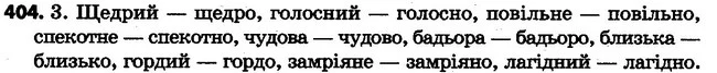 404 — ГДЗ Українська мова 4 клас Варзацька