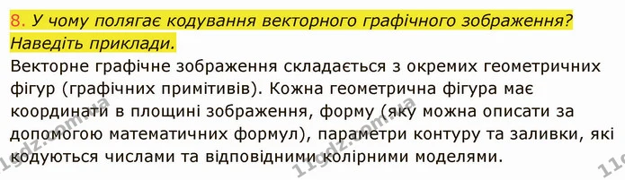 ГДЗ Інформатика 8 клас Ривкінд 2021 — ГДЗ Інформатика 8 клас Ривкінд 2021