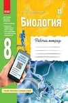Обкладинка ГДЗ Зошит Біологія 8 клас Задорожний 2021